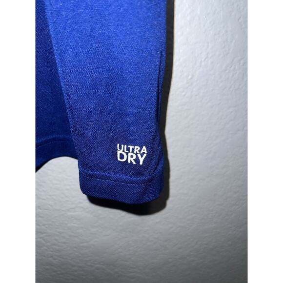 Lacoste Sport Polo Shirt Mens Medium Black Blue Colorblock Performance Flex Golf - Picture 6 of 8